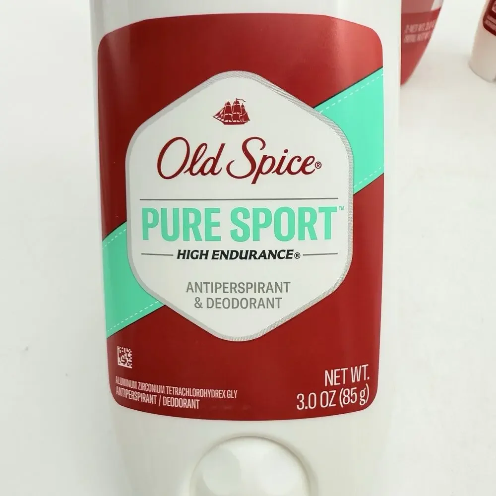 6 Old Spice Pure Sport Antiperspirant & Deodorant Stick 3.0 oz